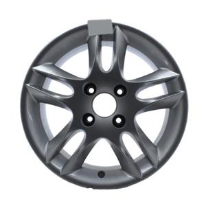 رینگ چرخ نی ریز نقره ای صلیبی سایز 14