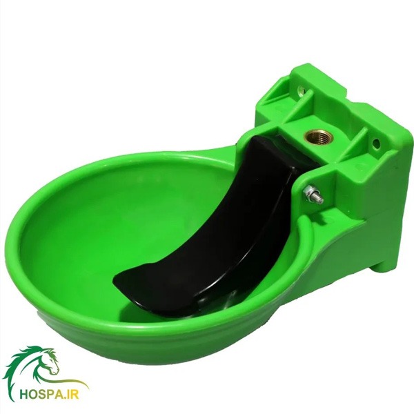آبخوری پلاستیک نشکن زبانه‌دار اسب