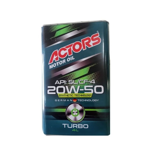 روغن موتور 4 لیتری آکتورس SL 20W50